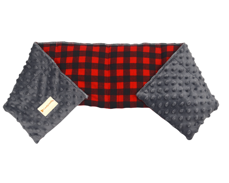 Weighted Therapy Wrap (hot/cold) - Organic Flaxseed (Double-Sided)