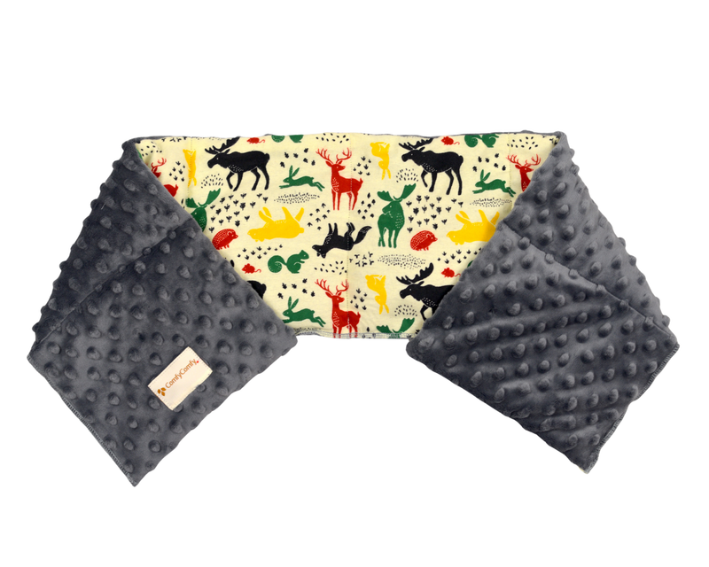 Weighted Therapy Wrap (hot/cold) - Organic Flaxseed (Double-Sided)