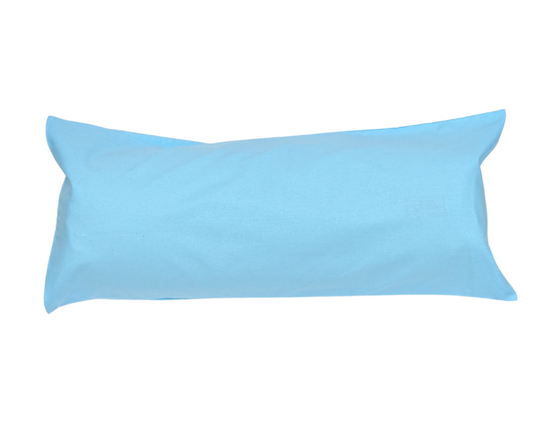 ComfyNeck Plus Side Sleeper Pillow + Pillowcase - Organic Buckwheat Hull Roll Pillow