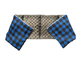 Weighted Therapy Wrap (hot/cold) - Organic Flaxseed (Double-Sided)