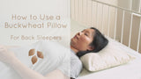 ComfySleep - The Original Organic Buckwheat Hull Pillow